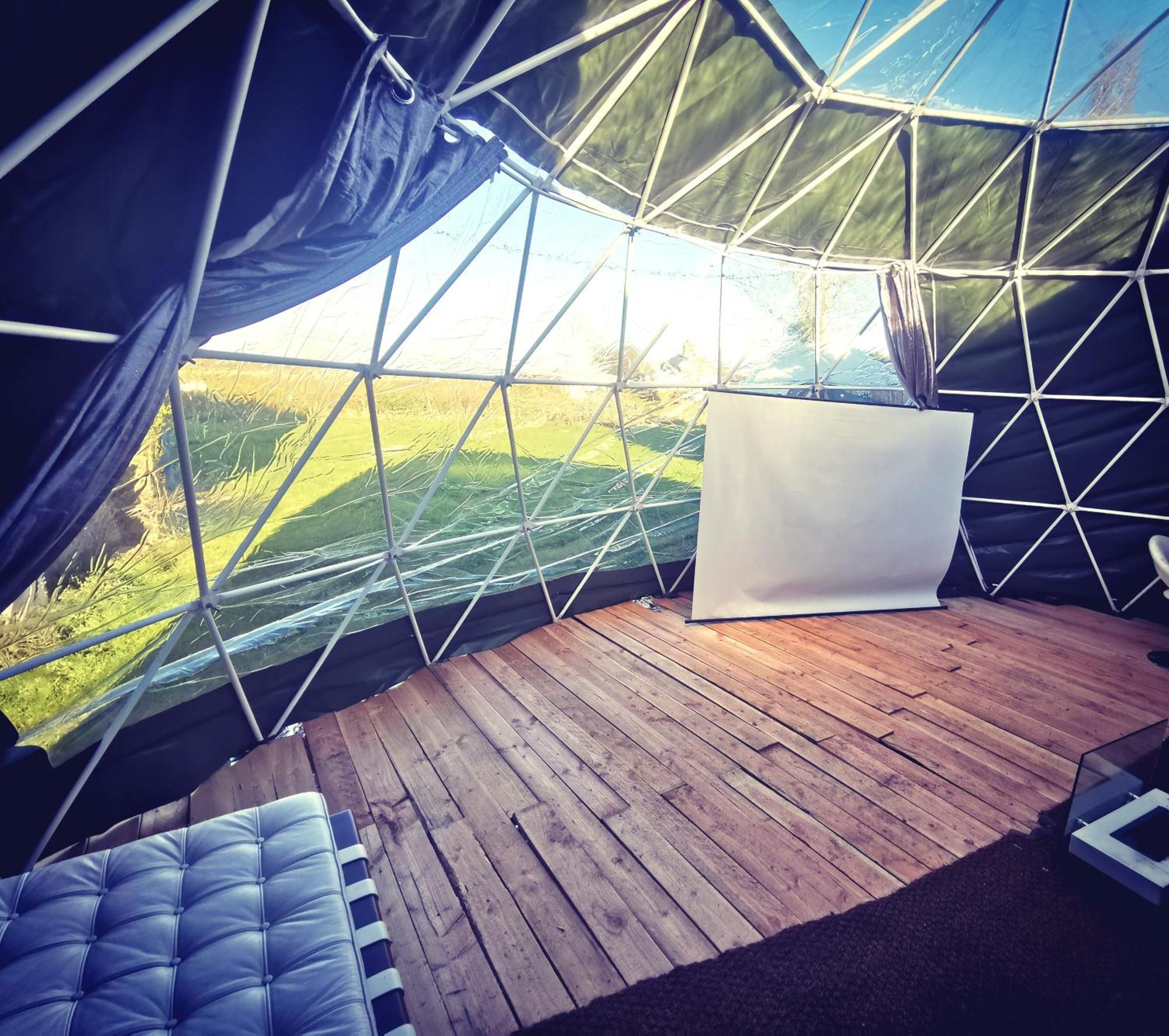 Lincoln Big Green Dome, Hot Tub, Projector, Firepit Washingborough Extérieur photo